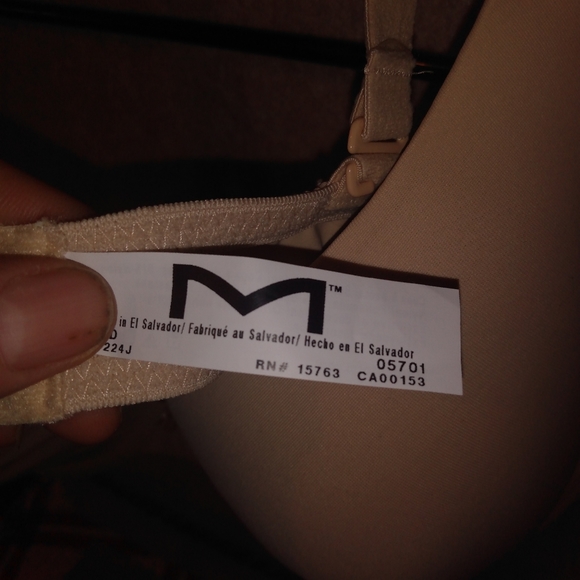 Maiden form lady's bra. Cream. 38D - Picture 3 of 4